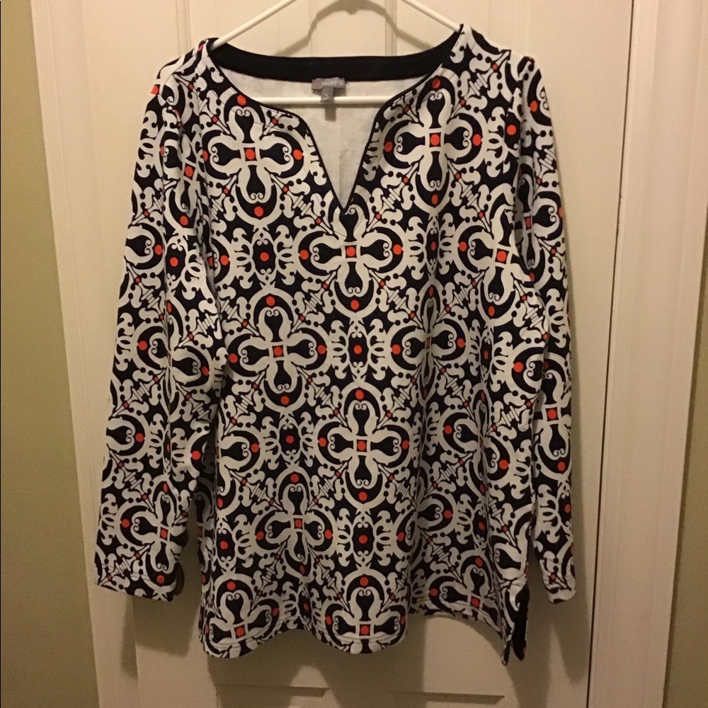 Talbots tunic size 1x